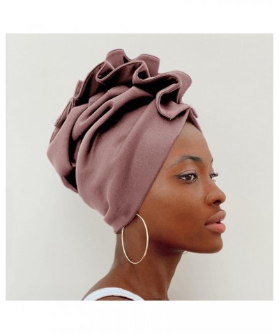 Fashionable Women's Turban Hat, Toe Cap Design Pink Winered $16.11 Skullies & Beanies