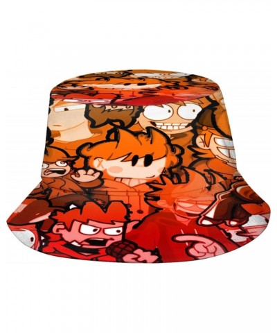 Eddsworld Fisherman Hat Travel Hat Sun Cap Foldable Bucket Hat with Men Women for Outdoor Fishing Cycling Black $9.59 Bucket ...