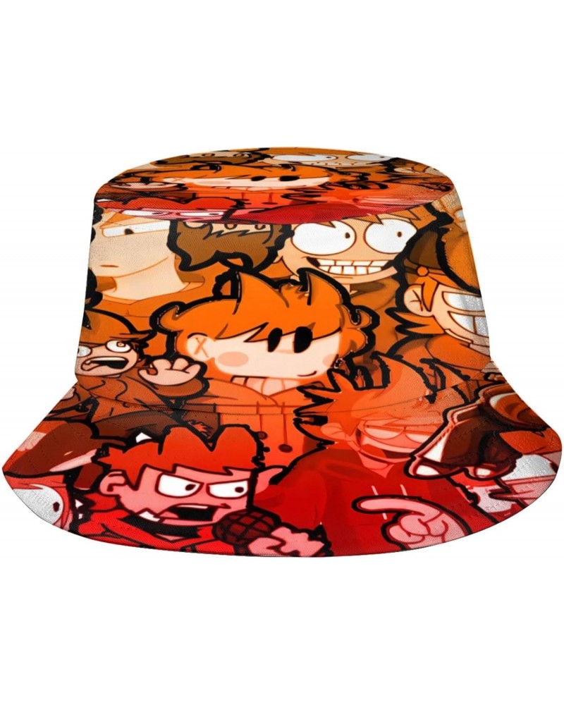 Eddsworld Fisherman Hat Travel Hat Sun Cap Foldable Bucket Hat with Men Women for Outdoor Fishing Cycling Black $9.59 Bucket ...