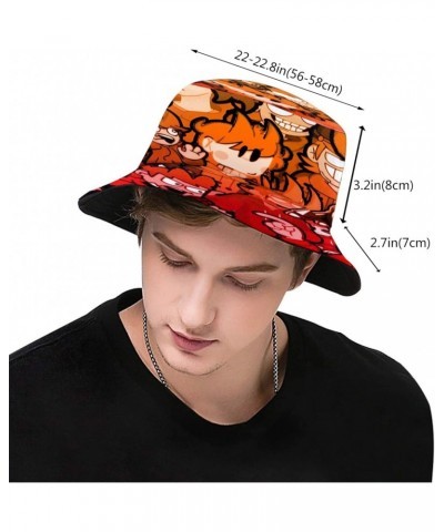 Eddsworld Fisherman Hat Travel Hat Sun Cap Foldable Bucket Hat with Men Women for Outdoor Fishing Cycling Black $9.59 Bucket ...