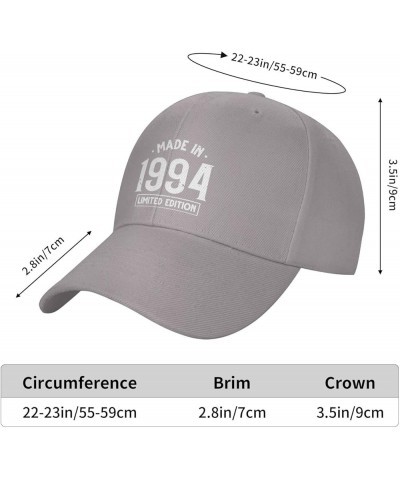 Made in 1994 Limited Edition Hat Black Baseball CapFashion Cool Gray $13.64 Baseball Caps