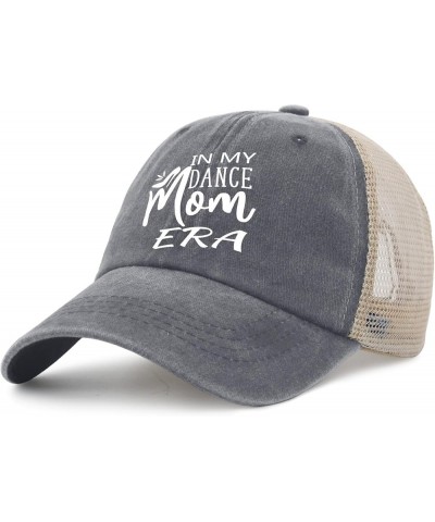 in My Dance Mom Era Hat Men Vintage Running Hat Men AllBlack Ball Caps Fashion Unique Gifts for New Job Gray01 $9.22 Baseball...