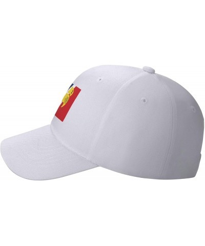 Adjustable Flag of Franco Terreneuviens Baseball Cap Women Men Hat Truck Driver Baseball Caps Sun Hats White $13.41 Baseball ...