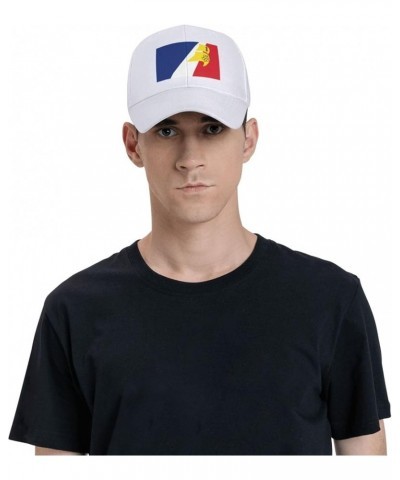 Adjustable Flag of Franco Terreneuviens Baseball Cap Women Men Hat Truck Driver Baseball Caps Sun Hats White $13.41 Baseball ...