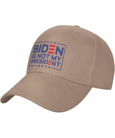 Not My President Biden - Pro Trump 2020 Political Baseball Cap Women Dad Hat Men Sun Hat Trucker Hat Black Natural $9.29 Base...