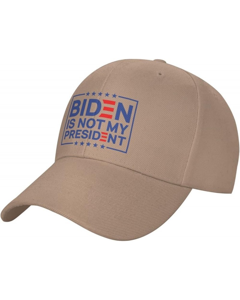 Not My President Biden - Pro Trump 2020 Political Baseball Cap Women Dad Hat Men Sun Hat Trucker Hat Black Natural $9.29 Base...