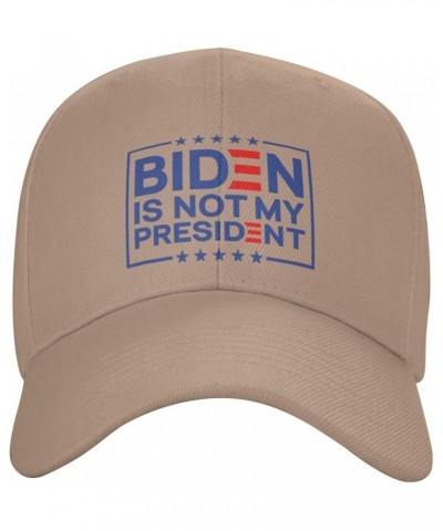 Not My President Biden - Pro Trump 2020 Political Baseball Cap Women Dad Hat Men Sun Hat Trucker Hat Black Natural $9.29 Base...