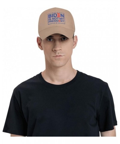 Not My President Biden - Pro Trump 2020 Political Baseball Cap Women Dad Hat Men Sun Hat Trucker Hat Black Natural $9.29 Base...