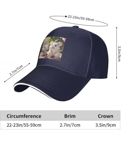 Design Name Picture Casual Fashion Baseball Cap Black : Comfortable, Light Navy Blue $10.02 Baseball Caps