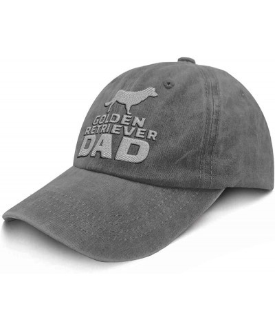 Cowboy Embroidery Ball hat for Friends Golden Retriever dad Unisex Fashion Cotton Embroidered Hats Pigment Gray $14.29 Cowboy...