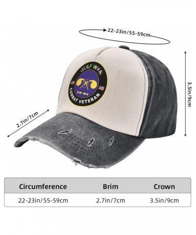 US Army Chemical Corps Gulf Combat Veteran Upgrade Style with Adjustable Cotton Baseball Caps $17.45 Baseball Caps