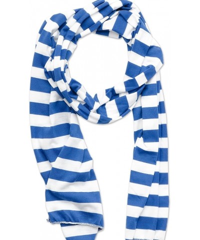 Women's Game Day Sports Team Apparel Jersey Scarf Royal Blue $10.24 Scarves