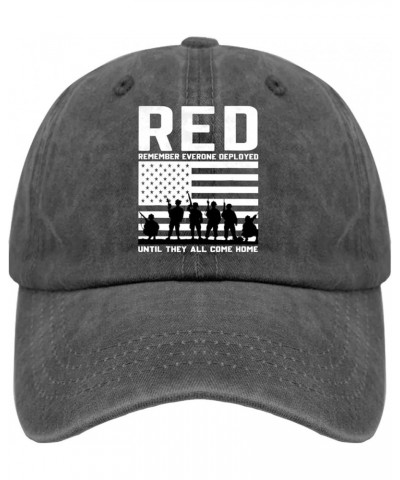 Red Remember Everyone Deployed Until They Come Home Hat Gifts for Women Hat for Men Women Pigment Black Pigment Black $12.41 ...