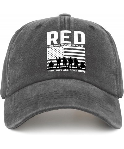 Red Remember Everyone Deployed Until They Come Home Hat Gifts for Women Hat for Men Women Pigment Black Pigment Black $12.41 ...