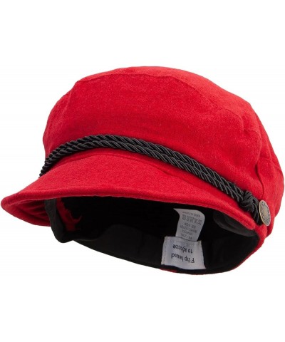 Women's Sergeant Cap Red $17.40 Baseball Caps