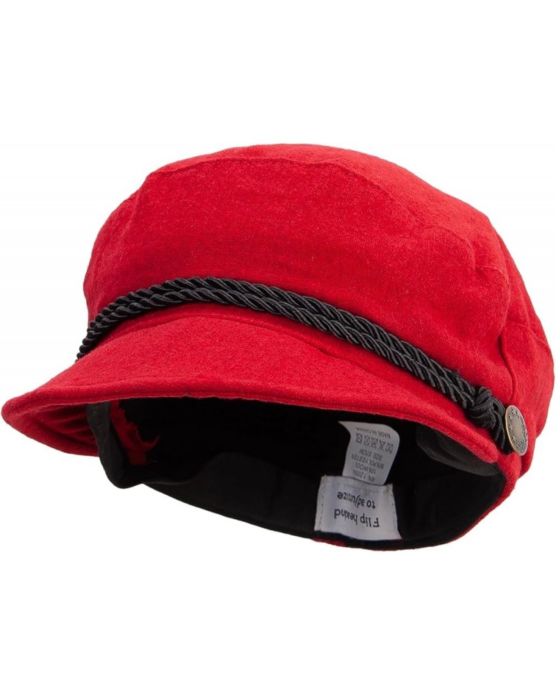 Women's Sergeant Cap Red $17.40 Baseball Caps