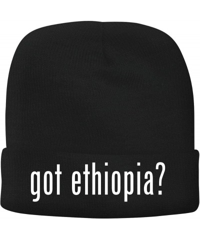 got Ethiopia? - Men's Soft & Comfortable Beanie Hat Cap Black $17.92 Skullies & Beanies