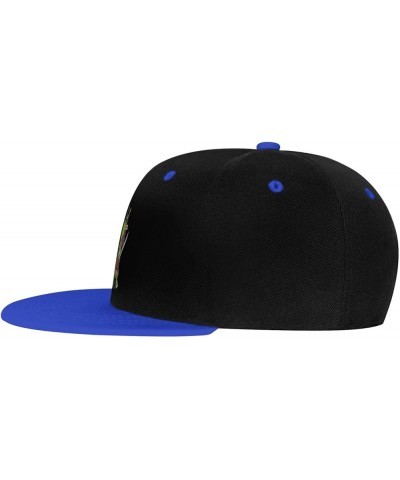 Cool Dragon Snapback Hat for Men Women Baseball Cap Trucker Flat Bill Hats Dad Caps Blue $11.64 Baseball Caps