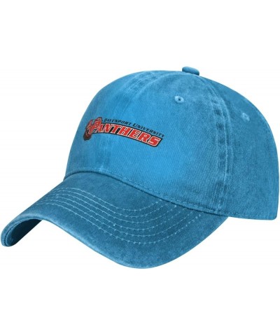 Davenport University Detroit Logo Cowboy Hats，Unisex Adjustable for Hat Baseball Cap Casquette Blue $7.94 Cowboy Hats