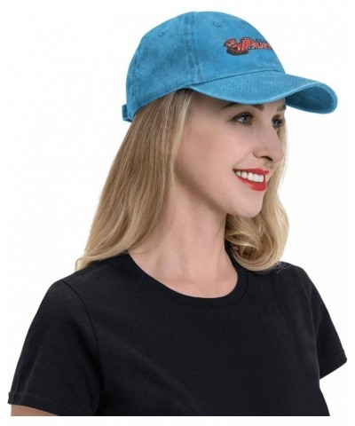 Davenport University Detroit Logo Cowboy Hats，Unisex Adjustable for Hat Baseball Cap Casquette Blue $7.94 Cowboy Hats