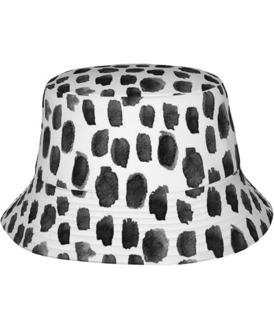 Bucket Hat Packable Fishing Sun Cap Summer Fisherman Hats for Women Men Teens Polka Dot Bucket Hat $12.87 Bucket Hats