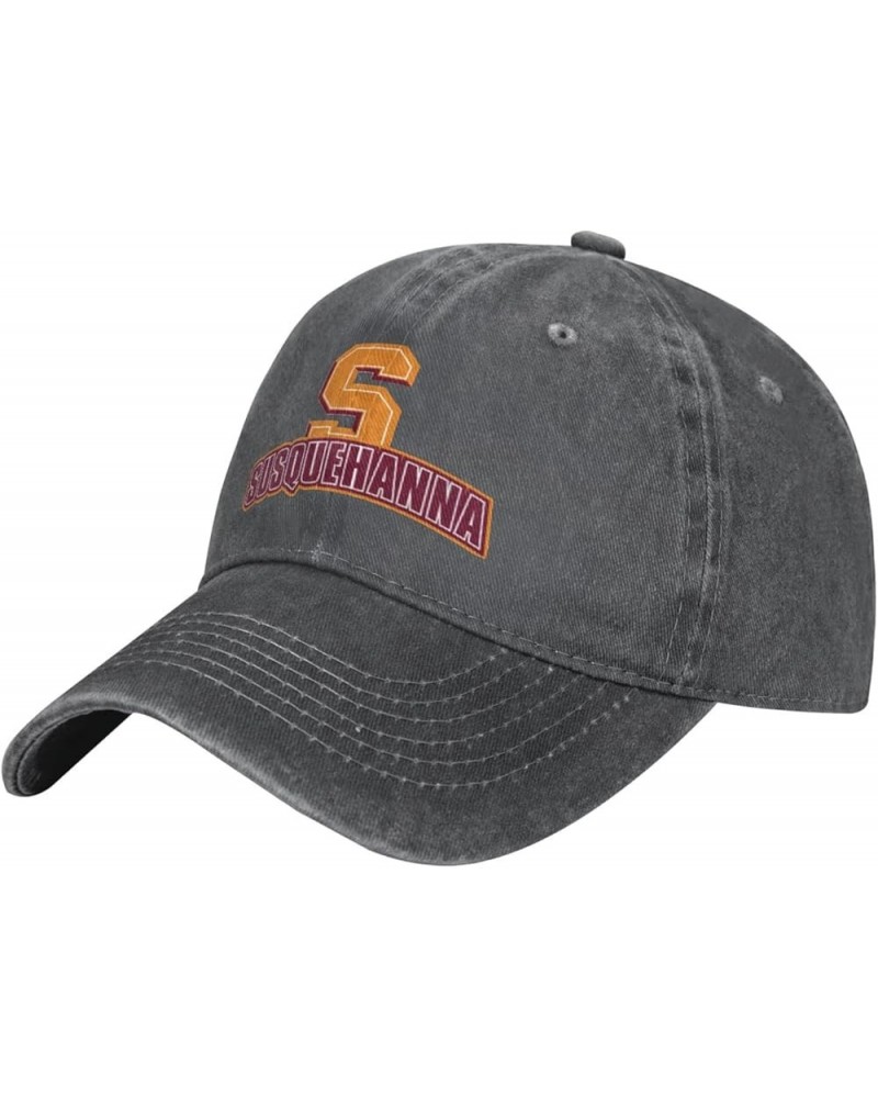 Susquehanna University Logo Cowboy Hats，Unisex Adjustable for Hat Baseball Cap Casquette Deep Heather $11.74 Cowboy Hats