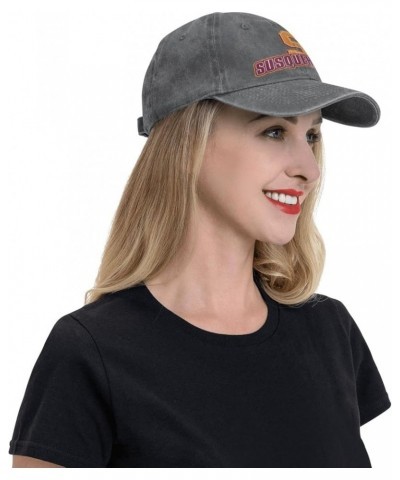 Susquehanna University Logo Cowboy Hats，Unisex Adjustable for Hat Baseball Cap Casquette Deep Heather $11.74 Cowboy Hats