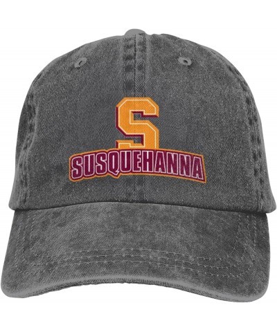 Susquehanna University Logo Cowboy Hats，Unisex Adjustable for Hat Baseball Cap Casquette Deep Heather $11.74 Cowboy Hats