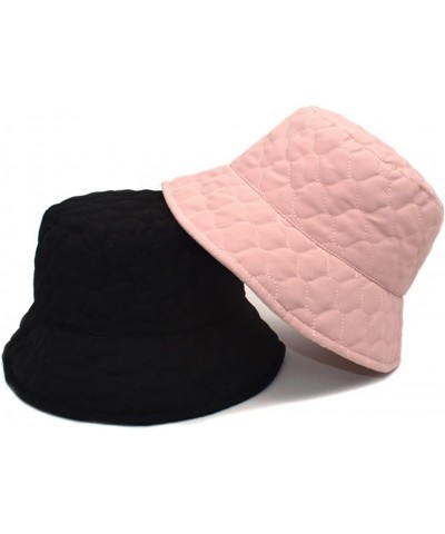 Womens Solid Color Lingge Fall Winter Warm Thermal Windproof Bucket Fisherman Hat for Women for Girls Beach Hat $9.61 Bucket ...