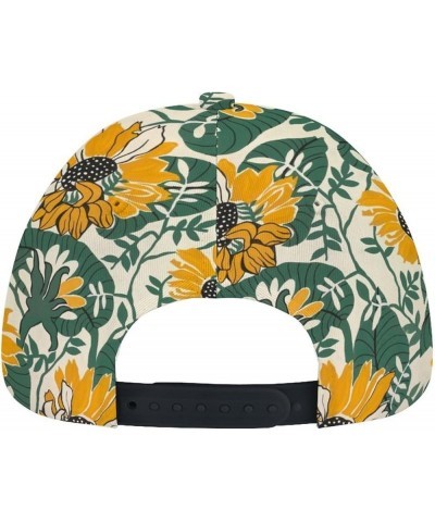 Summer Flower Baseball Cap Adjustable Washed Dad Hat for Men Women Color-20 $12.74 Baseball Caps