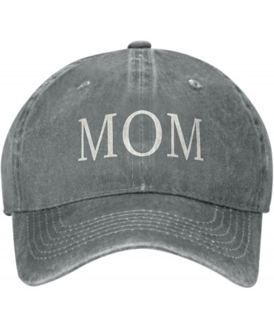 Mom and Dad Hats, Mr and Mrs Hats Adjustable Baseball Caps Gift for Couples Parents Wedding Gray Mom Hat $12.59 Baseball Caps