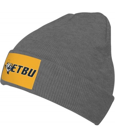 East Texas Baptist University Logo Stretch Beanie Knit Hat for Men Women Winter Fall Spring Warm Cap Deep Heather $13.67 Skul...