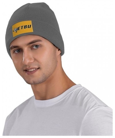 East Texas Baptist University Logo Stretch Beanie Knit Hat for Men Women Winter Fall Spring Warm Cap Deep Heather $13.67 Skul...