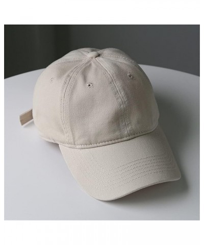 Classic Baseball Cap For Women Men Summer Solid Color Cotton Snapback Hat Wine Red $25.27 Baseball Caps