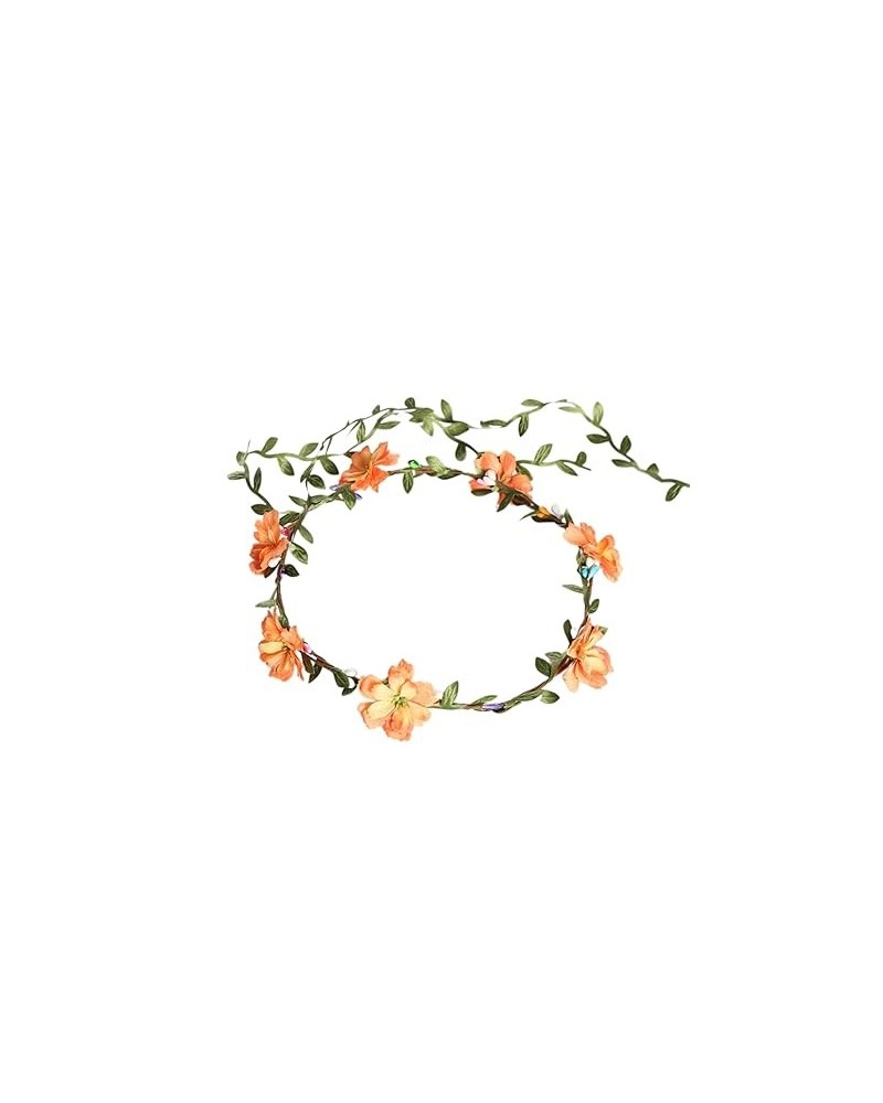 Floral Garlands Hair Wreath Flower Headbands Women Bride Flower For Stall Market Floral Headbands Flower Headbands For Girl T...