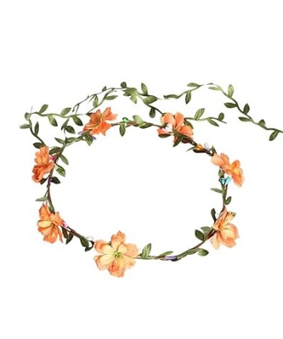 Floral Garlands Hair Wreath Flower Headbands Women Bride Flower For Stall Market Floral Headbands Flower Headbands For Girl T...