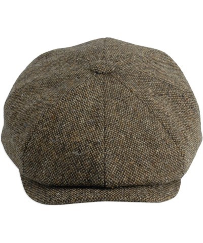 Ardura Unisex Flat Cap. 100% Irish Wool Hat for Men and Women Brown $33.84 Newsboy Caps