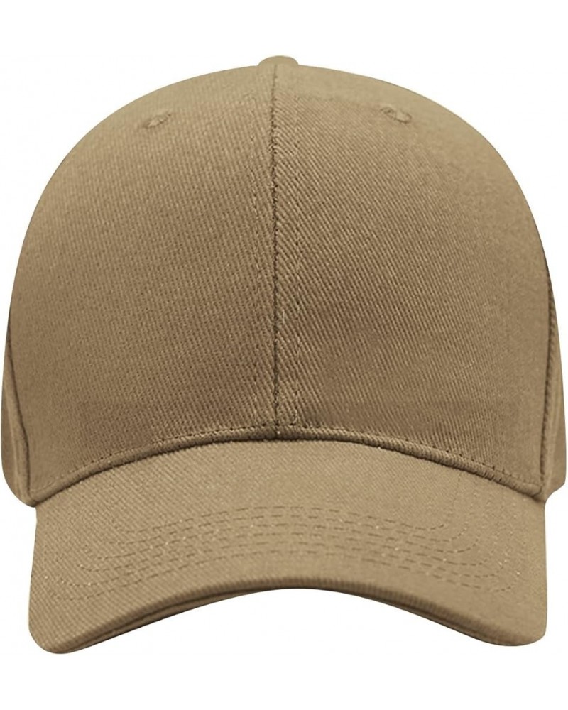 Mens and Womens Summer Fashion Casual Sunscreen Baseball Caps Cap Hats Mens Mesh Hat Khaki $7.08 Baseball Caps