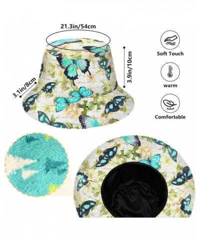 Flowers Butterflies Bucket Hat for Women Men Packable Bucket Hat Unisex Fishing Cap for Fall Winter Camp Travel Multicolor $1...