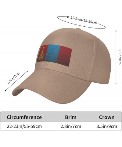 Adjustable Flag of The Mongolian People's Republic Baseball Cap Women Men Hat Truck Driver Baseball Caps Sun Hats Natural $13...