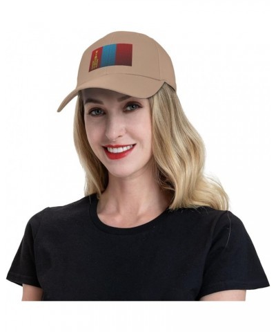 Adjustable Flag of The Mongolian People's Republic Baseball Cap Women Men Hat Truck Driver Baseball Caps Sun Hats Natural $13...