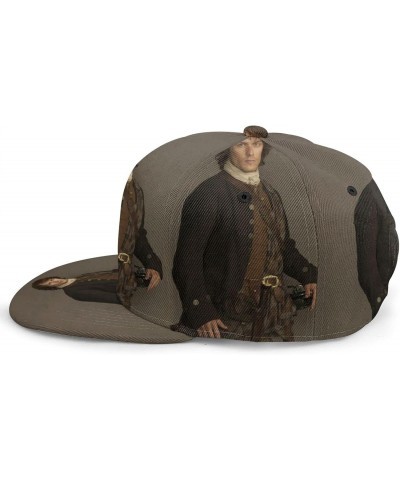 Outlanders Jamie Fraser Hat Flat Brim Bill Baseball Cap Adjustable Snapback Hat Hip Hop Cap Dad Hat Trucker Hat for Men Women...