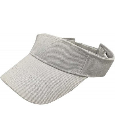 Sun Visor Hats for Women Summer Visors Cap UPF 50+ Womens Sports Visor for Sun and Outdoor Activity Birthday Easter Grey $5.8...