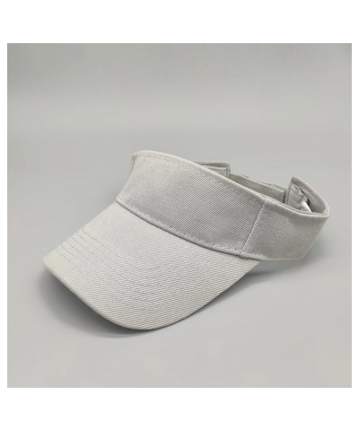 Sun Visor Hats for Women Summer Visors Cap UPF 50+ Womens Sports Visor for Sun and Outdoor Activity Birthday Easter Grey $5.8...