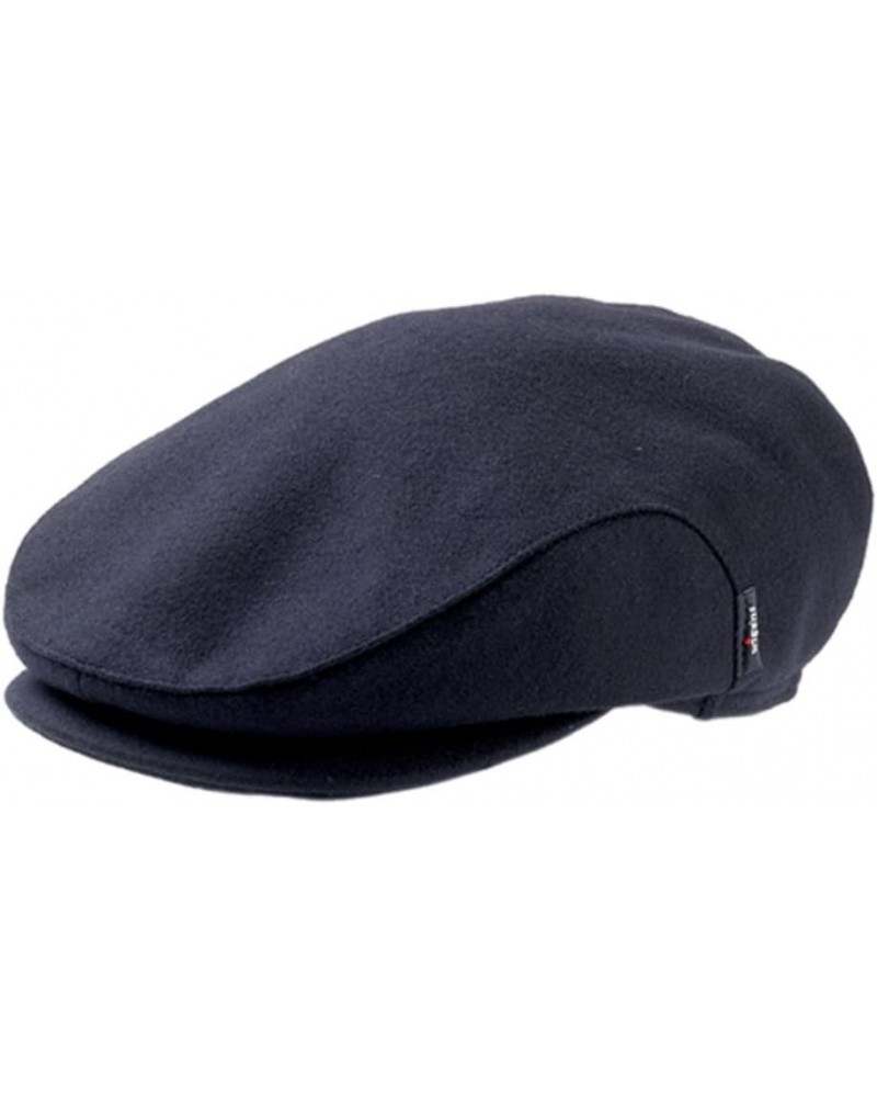 CHRISTOR (Carl) Classic Wool Ivy Cap with Earflaps (62, Navy) $51.14 Newsboy Caps