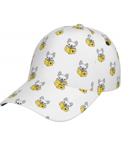 Cute Dog Baseball Cap Men Women - Classic Adjustable Plain Hat Cute Dog21 $10.00 Baseball Caps