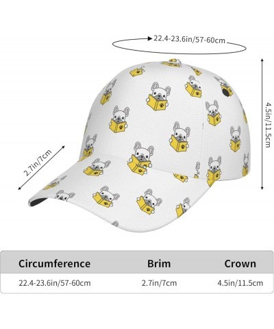 Cute Dog Baseball Cap Men Women - Classic Adjustable Plain Hat Cute Dog21 $10.00 Baseball Caps