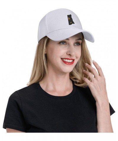 Cat Lover Cat Mom Cat Dad 2024 Daddy Trucker Hat Men Women Gift Baseball Cap White $12.75 Baseball Caps