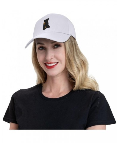 Cat Lover Cat Mom Cat Dad 2024 Daddy Trucker Hat Men Women Gift Baseball Cap White $12.75 Baseball Caps