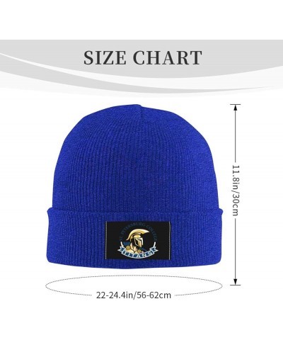 St Petersburg College Logo Stretch Knit Hat for Men Women Winter Warm Cap Blue $7.77 Skullies & Beanies